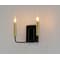 Maxim Lighting Sullivan 2-Light " Wide Black / Gold Wall Sconce 10252BKGLD - alternate 2